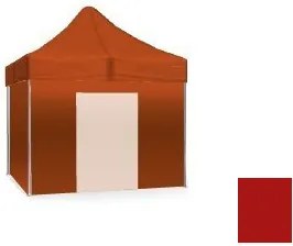 Bestent Stena k stanu - 4,5m červená s dvermi SQ/ HQ/ EXQ