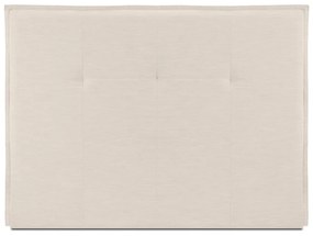 Béžové čelo postele 200x120 cm Monica – Milo Casa