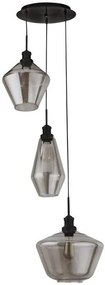 Závesné svietidlo SearchLight MIA  5423-3BK