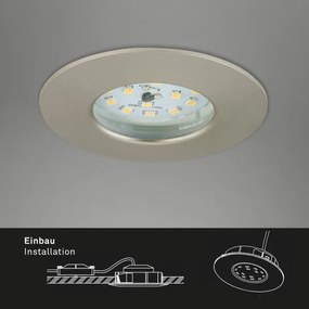 Briloner 7231-032-SADA 3x LED Stmievateľné kúpeľňové svietidlo LED/5,5W/230V IP44