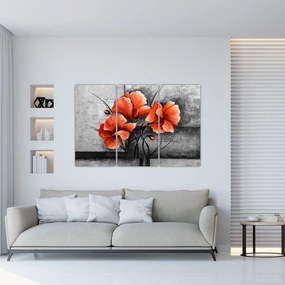 Obraz kvetín na stenu