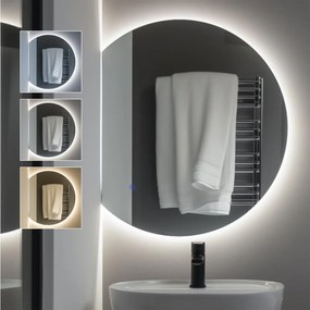 Brilagi - LED kúpeľňové zrkadlo MEZZO LED/18W/230V 60x50 cm IP44 CRI 90 stmievateľné +CCT