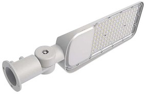 LED pouličná lampa so súmrakovým senzorom LED/100W/230V 4000K IP65 sivá