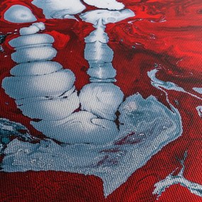 Obraz abstraktných škvŕn (70x50 cm)
