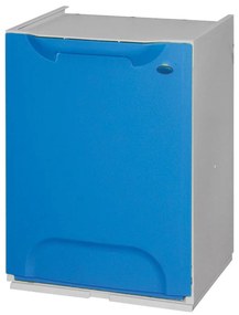 ArtPlast Plastový kôš na triedený odpad, sivá/modrá, 1x 14 l