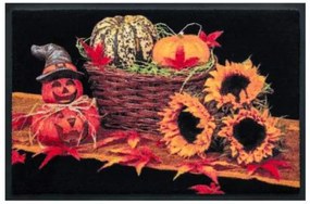 Sviatočná prémium rohožka - Halloween dekorácie (Vyberte veľkosť: 75*50 cm)