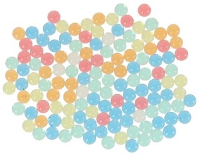 KIK Hydrogelové hydrogelové kuličky pro pušku pistoli vícebarevné 550ks. 7-8mm
