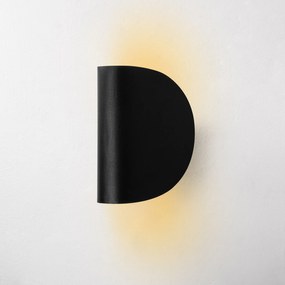 Nástěnná LED lampa Heybe černá
