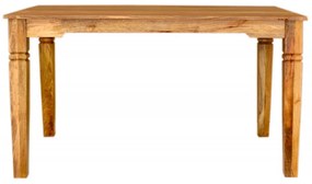 Jedálenský stôl Guru 120x90 z mangového dreva Mango natural
