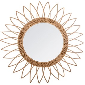 Zrkadlo Sharp Sun, hnedé