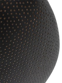 Orientálne stropné svietidlo čierne a zlaté 40 cm - Radiance