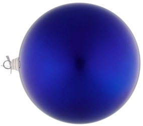 DECOLED Plastová guľa, 30 cm, modrá, lesklá