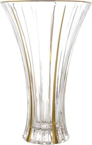 KRIŠTÁĽOVÁ VÁZA BOHEMIA PRESTIGE TIMELESS GOLD 320MM