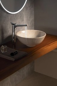 Sapho Sapho, DALMA keramické umývadlo na dosku Ø 42 cm, béžová, MM127