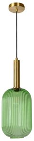 Lucide 45386/20/33 - Luster na lanku MALOTO 1xE27/40W/230V pr. 20 cm zelená