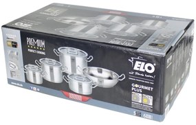 Elo 40995 Premium 5-dielna súprava nehrdz. hrncov Gourmet Plus