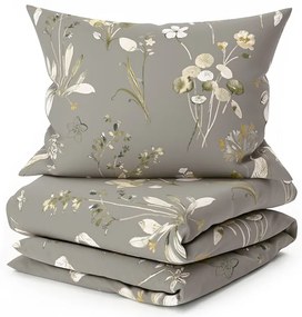 Obliečky z mikrovlákna MOLIRI sivohnedé Rozmer obliečky: 70 x 90 cm | 140 x 200 cm