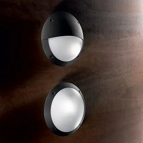 Vonkajšie nástenné svietidlo IDEAL LUX Lucia-1 AP1  Nero 096674