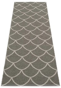 Sivý vnútorný a vonkajší behúň 70x225 cm Kotte Charcoal – Pappelina