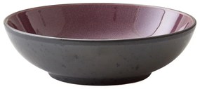 Čierna/fialová kameninová miska 1 l Gastro Black/Purple – Bitz