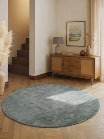 Koberec JANE svetlomodrý kruh