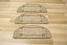 Nášľap na schody Terra Aztec 04 línie, béžový / grafitový