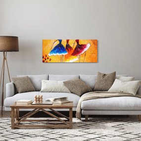 Obraz - Olejomaľba, baletky (120x50 cm)