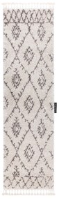 Behúň Berber Fez cream, 80x250, biela, obývacia izba, Dywany Łuszczów