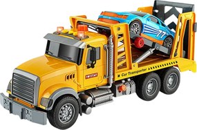 LEAN Toys Odťahovka – cestná pomoc, auto 2 v 1, nastaviteľná, svetlá, zvuky