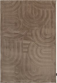 Obsession, Kusový koberec Interstellar 501 Taupe, 160x230, hnedá, obývacia izba