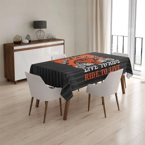 Sablio Obrus Harley-Davidson Live to ride, ride to live - 130x130 cm