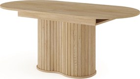Rozkladací jedálenský stôl ROSELIN 180-220cm dub cremona
