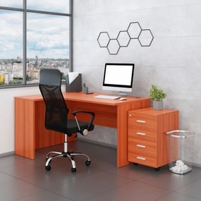 Zostava kancelárskeho nábytku SimpleOffice 2, 140 cm, ľavá