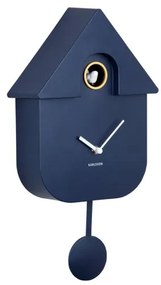 Moderné kukučkové hodiny Karlsson KA5768BL – Tmavo modré