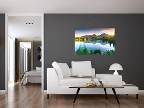 Obraz - Jazero (90x60 cm)