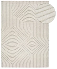 Krémovobiely koberec 120x170 cm Yen One – Universal