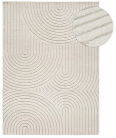 Krémovobiely koberec 200x290 cm Yen One – Universal