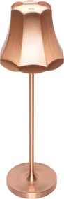 Retro stolná lampa medená nabíjateľná IP44 - Granny