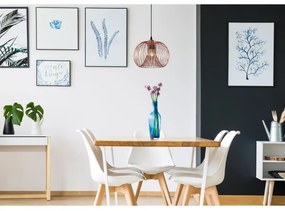 Lucide 02400/30/17 - Závesné svietidlo VINTI 1xE27/60W/230V meď