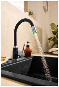 Livarno®  Drezová LED batéria (saténovo čierna)  (100393827)