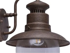 GLOBO 3272R SELLA vonkajšie nástenné svietidlo z nerezovej ocele 1xE27 60W IP44 imitácia hrdze