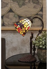 Dekoratívna lampa vitráž AKT 14*37