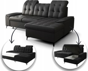 Rohová Rozkladacia Sedačka 257X172 CM S Úložným Priestorom, Opierka Hlavy, Skladová Ponuka, Sofia