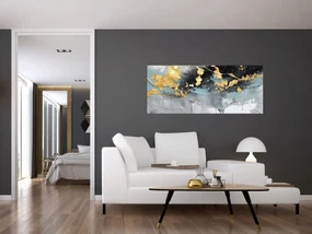 Obraz - Abstrakcia (120x50 cm)