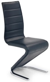 Jedálenská stolička Medisen, čierna / biela