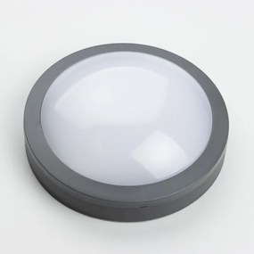 Brilagi - LED Vonkajšie stropné svietidlo LED/20W/230V pr. 23 cm IP54 antracit