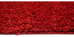 +Kusový koberec Shaggy Tokyo červený 70x250cm