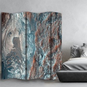 Gario Paraván Abstraktná krajina z vtáčej perspektívy Rozmery: 180 x 170 cm, Prevedenie: Klasický paraván