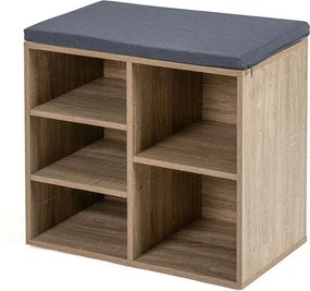 Skriňa na topánky SPOT 5, prírodná