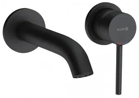 Umývadlová batéria Kludi Bozz bez podomietkového telesa čierna 382443976, 1 ks